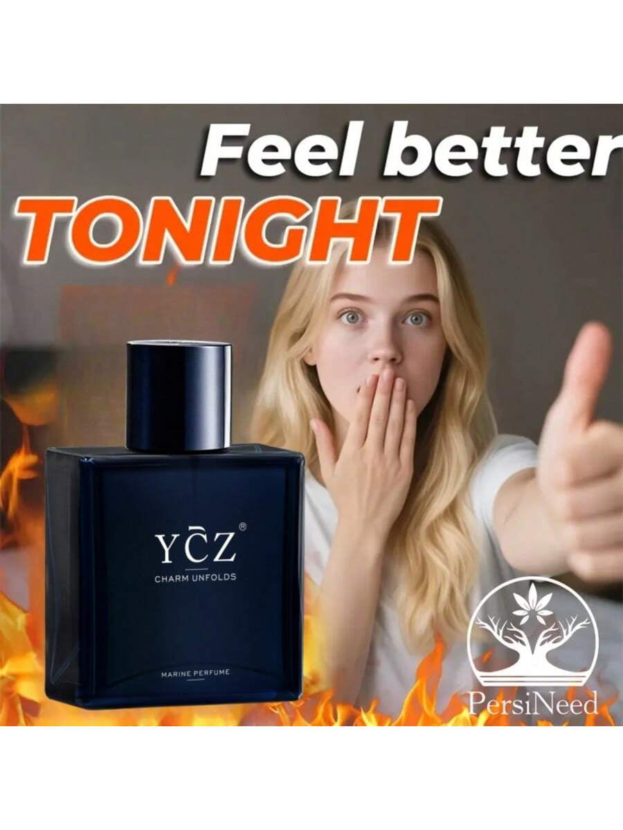 YCZ Merry Christmas! YCZ Midnight Navy Eau De Toilette for Men and Women, 1.7 Fl Oz. Attract Women, Homoseual Attraction, Attract Men. This Long-Lasting Fragrance Blends Fresh Citrus Notes with Cologne Accords, Making It the Perfect Gift for Gentlemen. Suitable for Men'S Perfume, Women'S Perfume, or as a Gift for Boyfriends, Father'S Day, or Valentine'S Day.