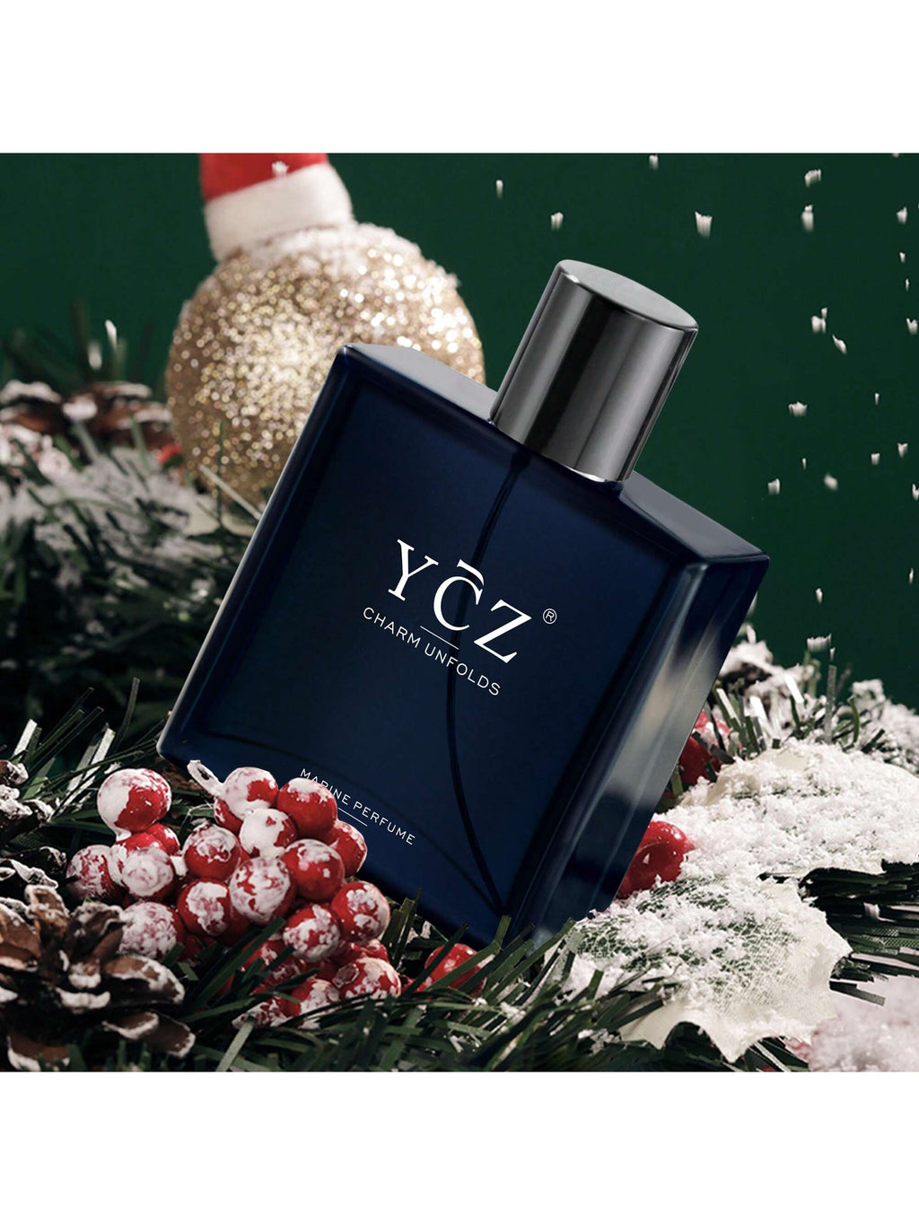 YCZ Merry Christmas! YCZ Midnight Navy Eau De Toilette for Men and Women, 1.7 Fl Oz. Attract Women, Homoseual Attraction, Attract Men. This Long-Lasting Fragrance Blends Fresh Citrus Notes with Cologne Accords, Making It the Perfect Gift for Gentlemen. Suitable for Men'S Perfume, Women'S Perfume, or as a Gift for Boyfriends, Father'S Day, or Valentine'S Day.