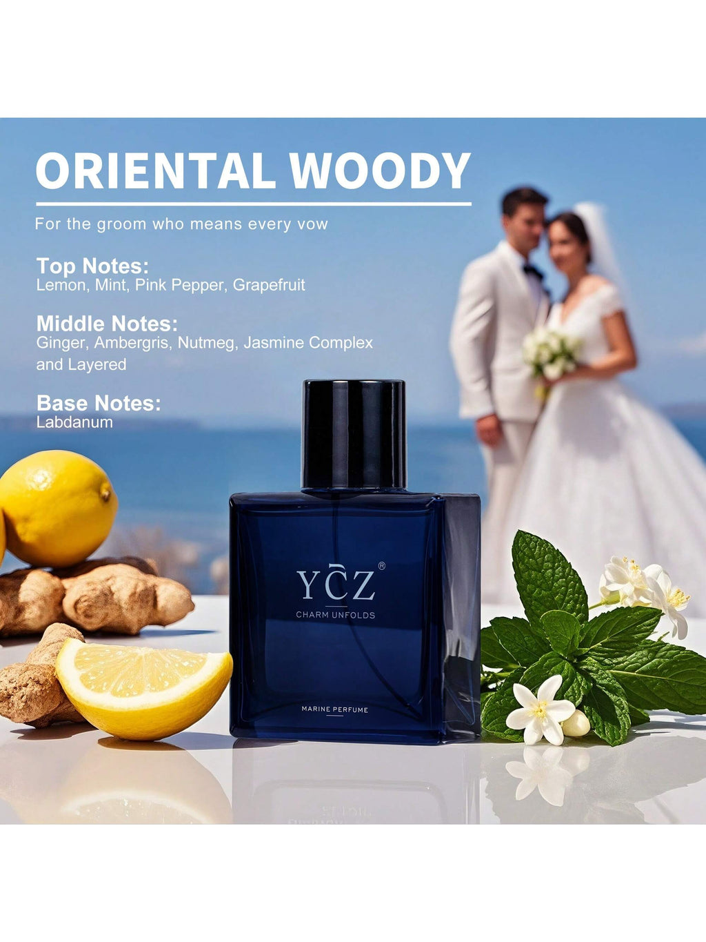 YCZ Merry Christmas! YCZ Midnight Navy Eau De Toilette for Men and Women, 1.7 Fl Oz. Attract Women, Homoseual Attraction, Attract Men. This Long-Lasting Fragrance Blends Fresh Citrus Notes with Cologne Accords, Making It the Perfect Gift for Gentlemen. Suitable for Men'S Perfume, Women'S Perfume, or as a Gift for Boyfriends, Father'S Day, or Valentine'S Day.