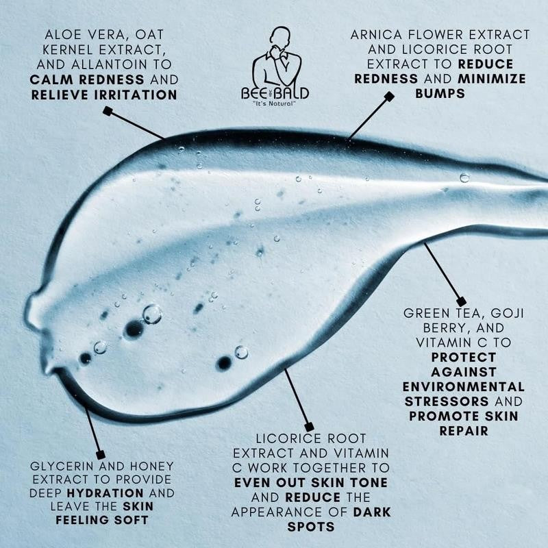 HEAL after Shave for Men Healing Balm, Immediately Calms & Soothes Damaged Skin,