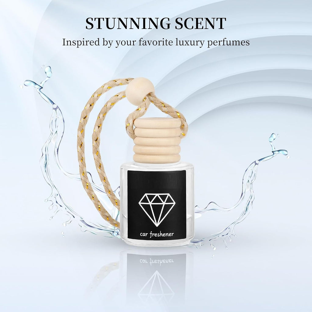 Car Air Freshener Diffuser, Hanging Car Air Freshener Aromatic Odor Eliminator Long Lasting