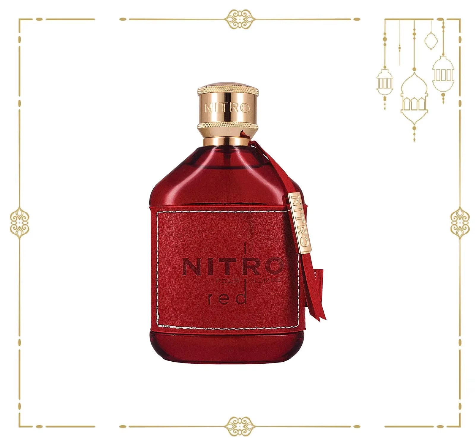 Dumont Nitro Red Eau De Parfum for Men - 100Ml/3.4Fl.Oz - 1 Bottle