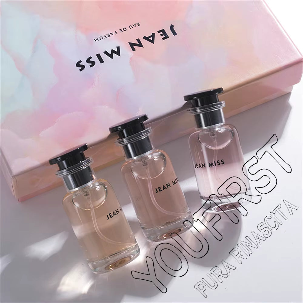 Original Perfume Women 90Ml Gift Box 3Pcs Set Lasting Floral Scent Perfumes De Mujer Originales Cologne Fragrance Духи Женские