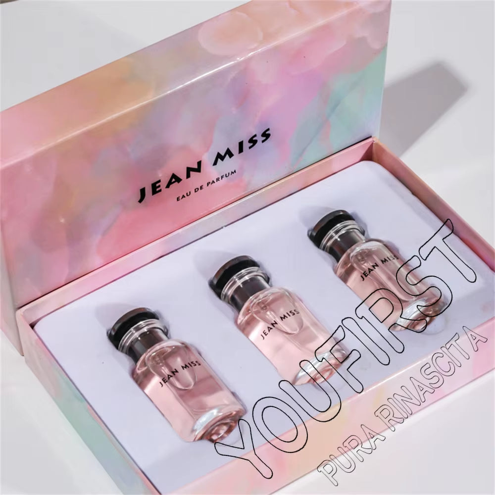 Original Perfume Women 90Ml Gift Box 3Pcs Set Lasting Floral Scent Perfumes De Mujer Originales Cologne Fragrance Духи Женские