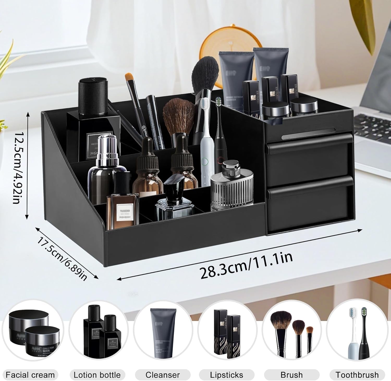 Cologne Organizer for Men Perfume Organizers Vanity Organizers Cologne Stands Wi